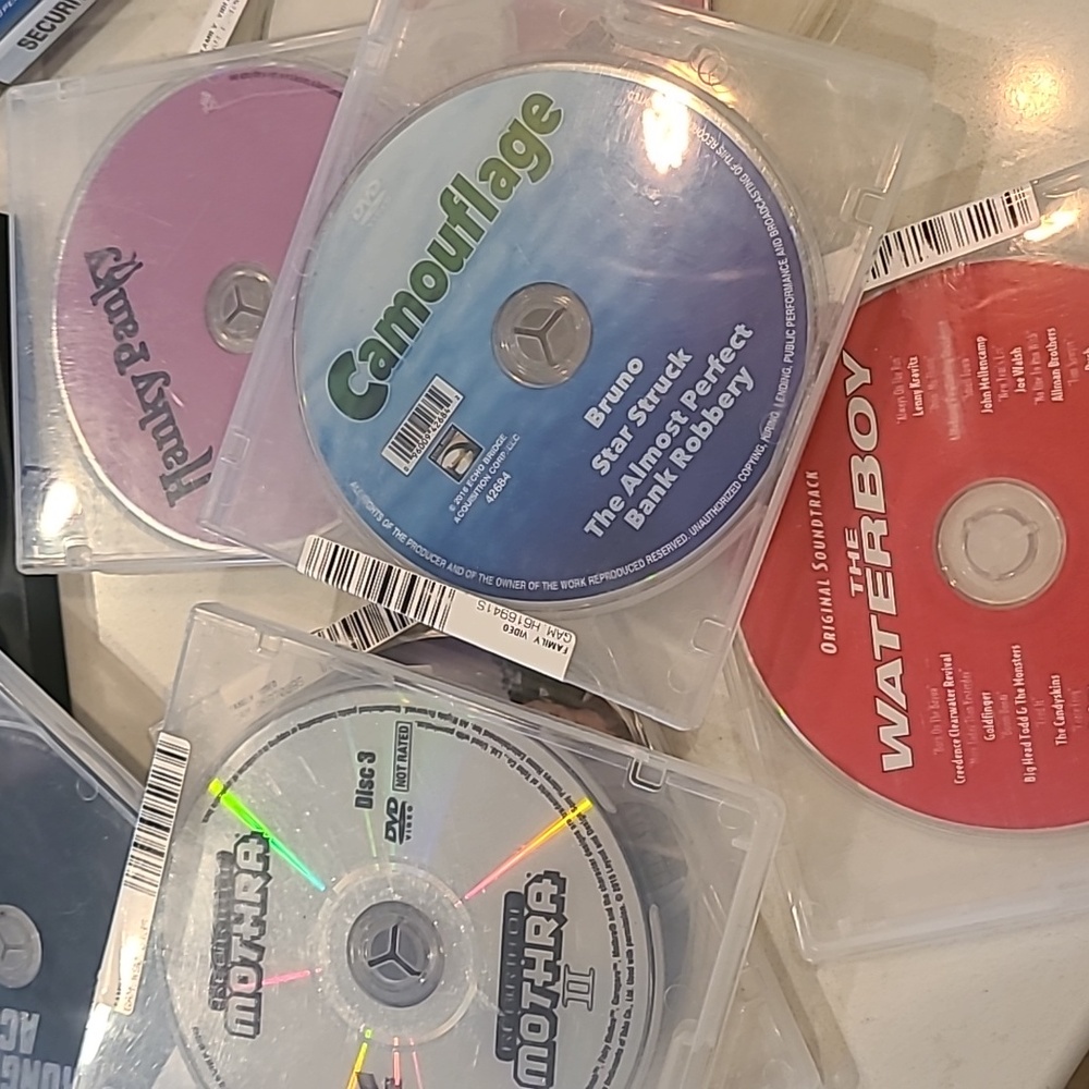 FREE WITH PURCHASE random dvd movie bundle